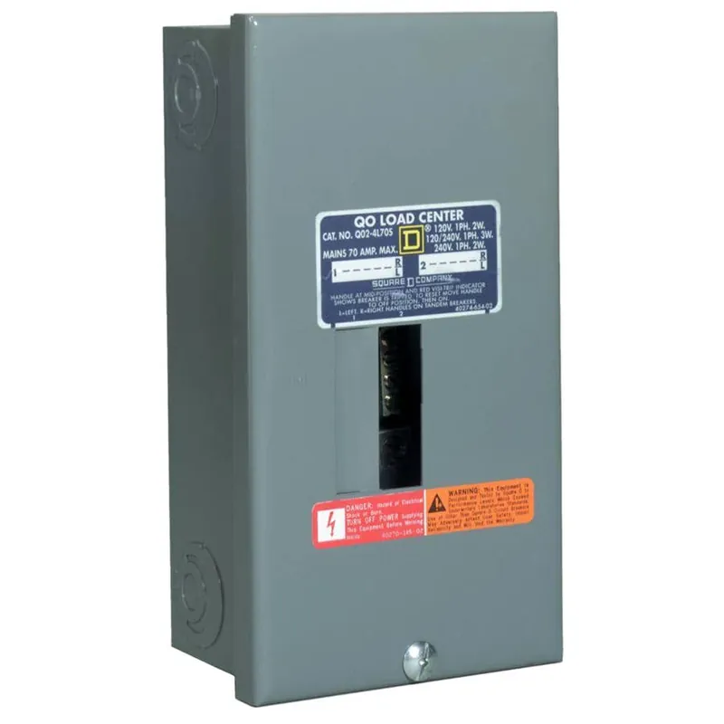 Square D Indoor Main Lug Load Center with Surface Mount Cover