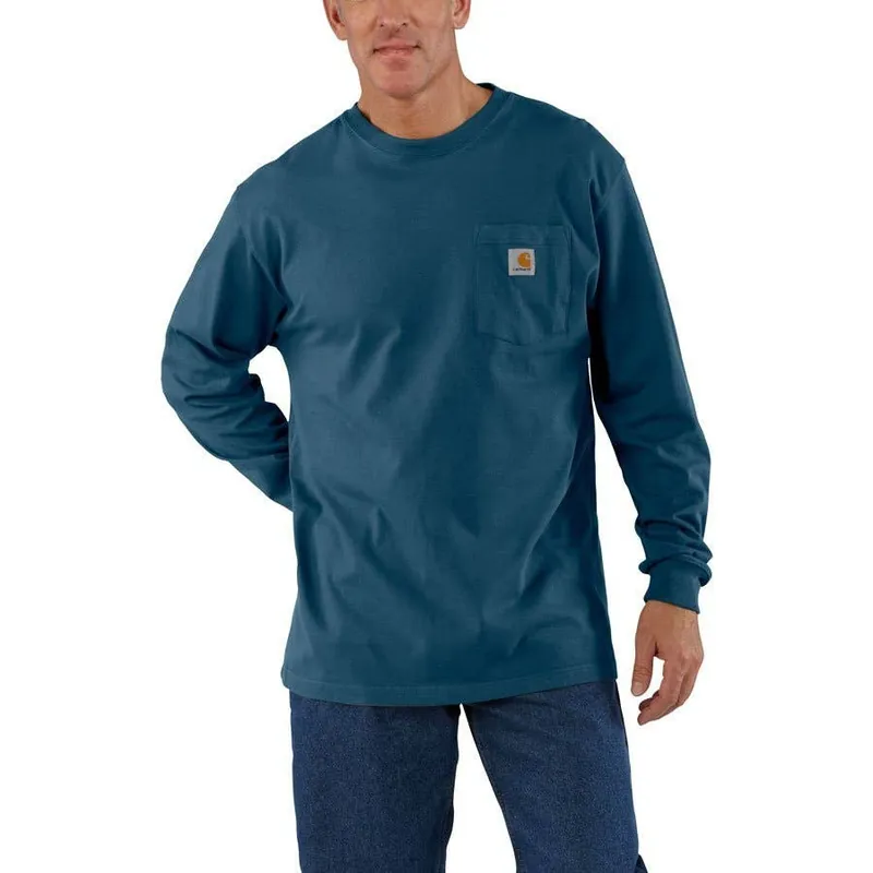 Carhartt Men‘s Long-Sleeve Workwear Pocket T-Shirt