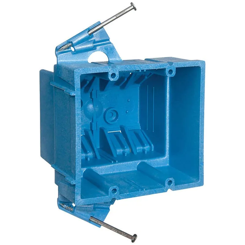 Carlon Nail-On New Work Outlet PVC Box