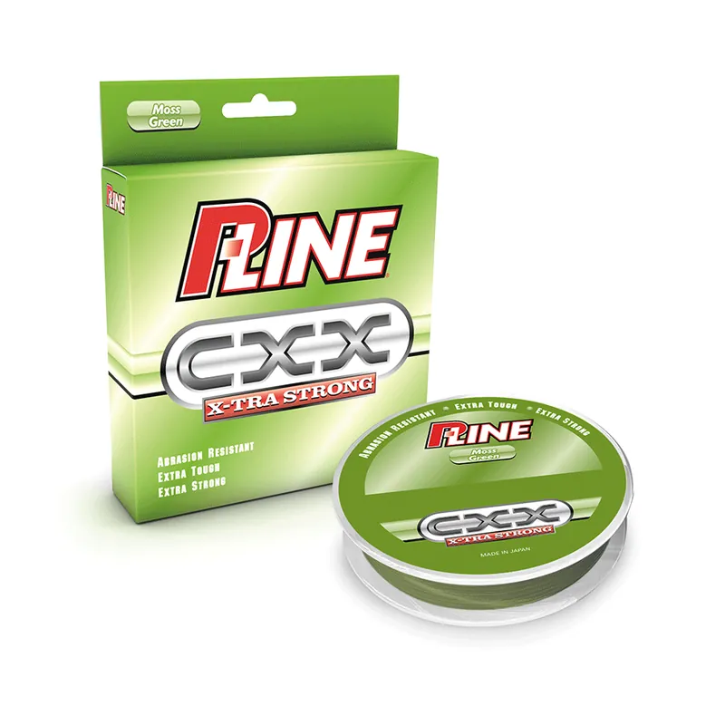 P-Line Cxx X-Tra Strong Fishing Line - Moss Green