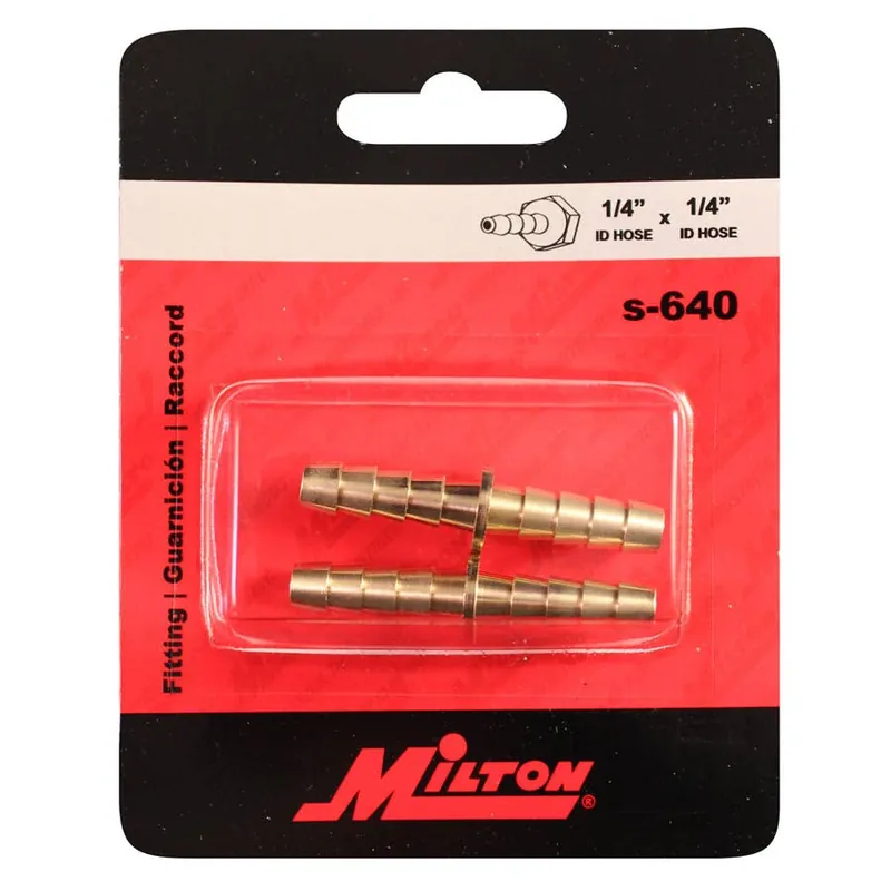 Milton ID Hose Mender Fitting