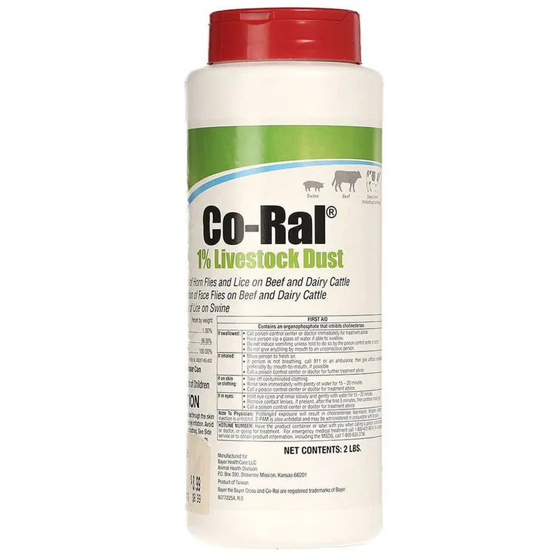 Bayer Co-Ral 1% Livestock Dust