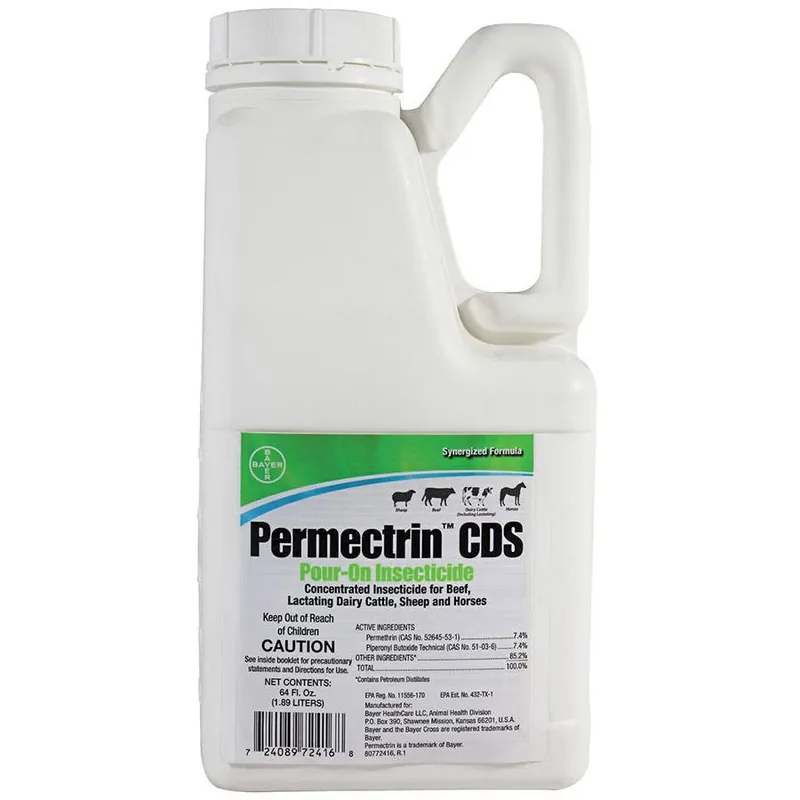 Bayer Permectrin CDS Pour-On Insecticide