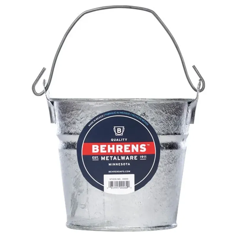 Behrens Hot Dipped Steel Pail