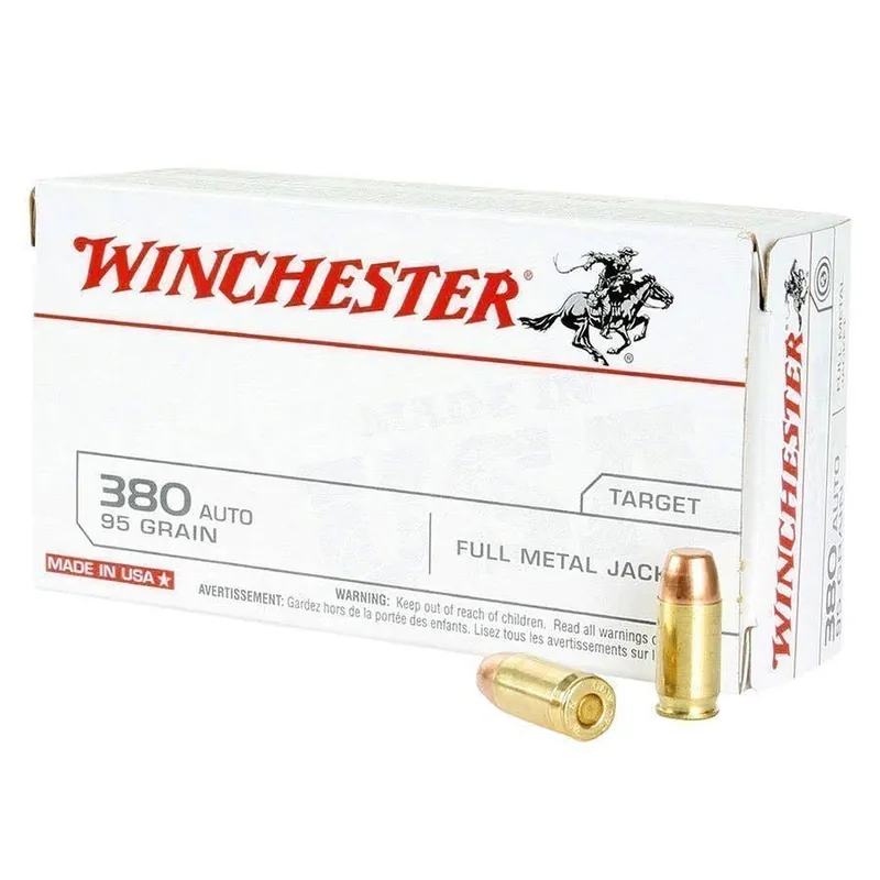 Winchester Full Metal Jacket Handgun Ammunition