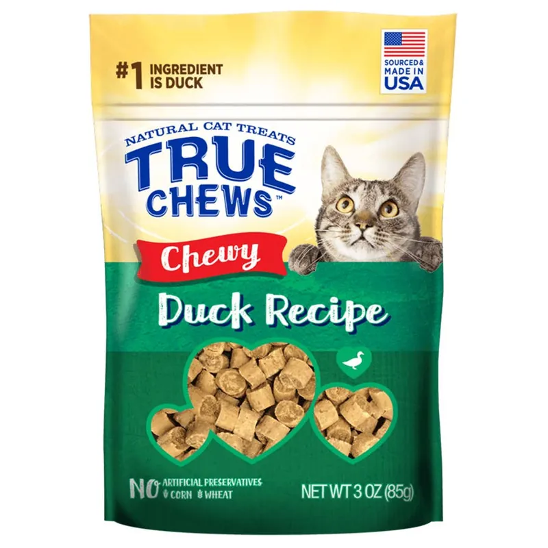 True Chews Chewy Duck Recipe Cat Treats