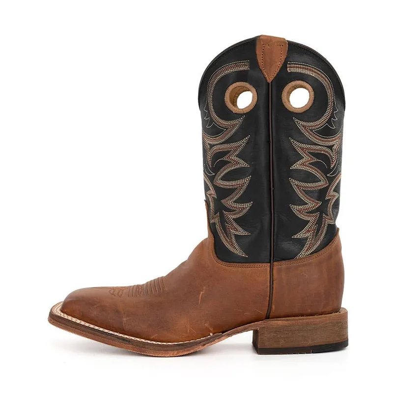 Justin Men‘s Bent Rail Caddo Square Toe Boots - Brown