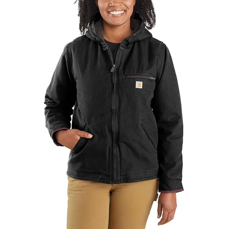 Carhartt Women‘s Washed Duck Sherpa Lined Jacket