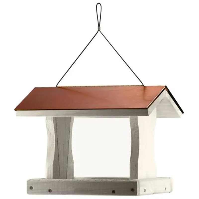 Woodlink Nantucket White Coppertop Ranch Feeder