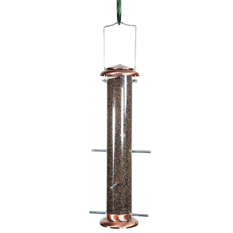 Woodlink Copper Nyjer Thistle Tube Feeder