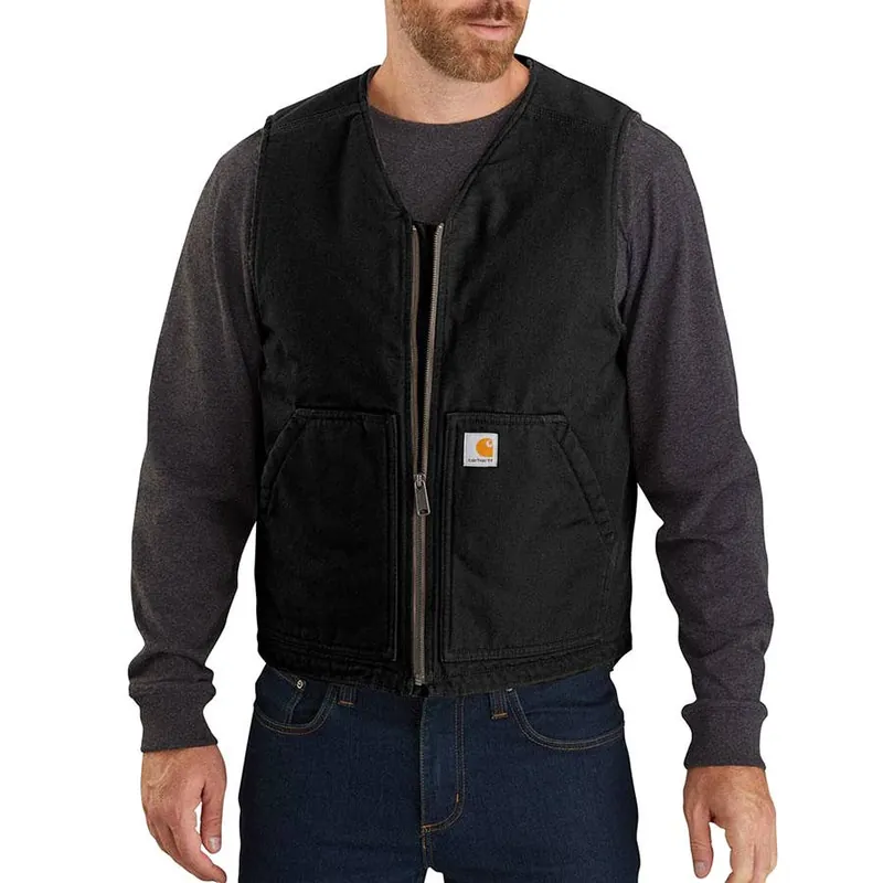 Carhartt Men‘s Washed Duck Sherpa Lined Vest