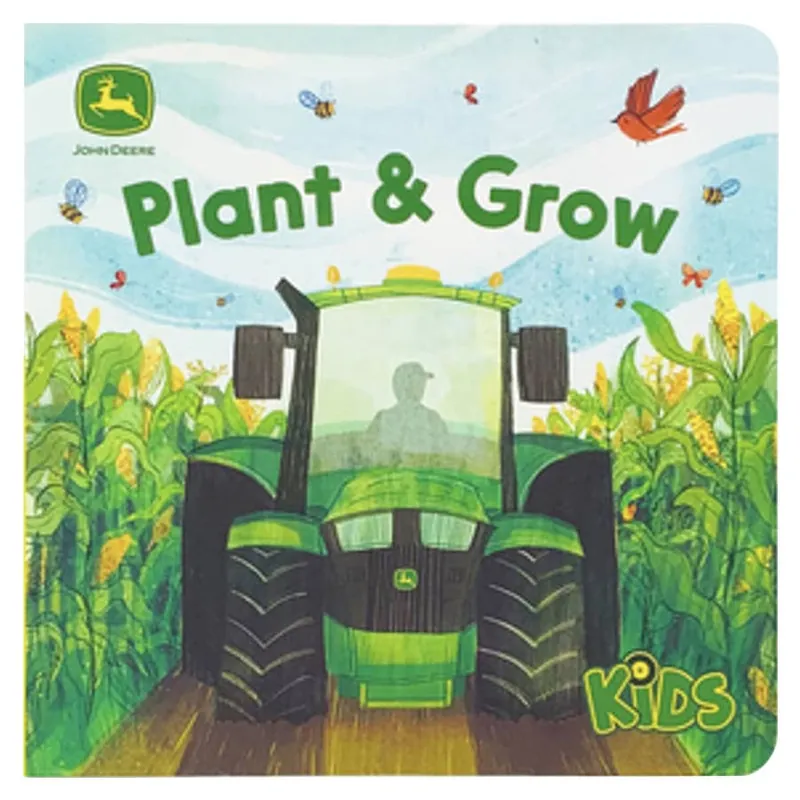 John Deere Plant & Grow Lift-a-Flap Board Book